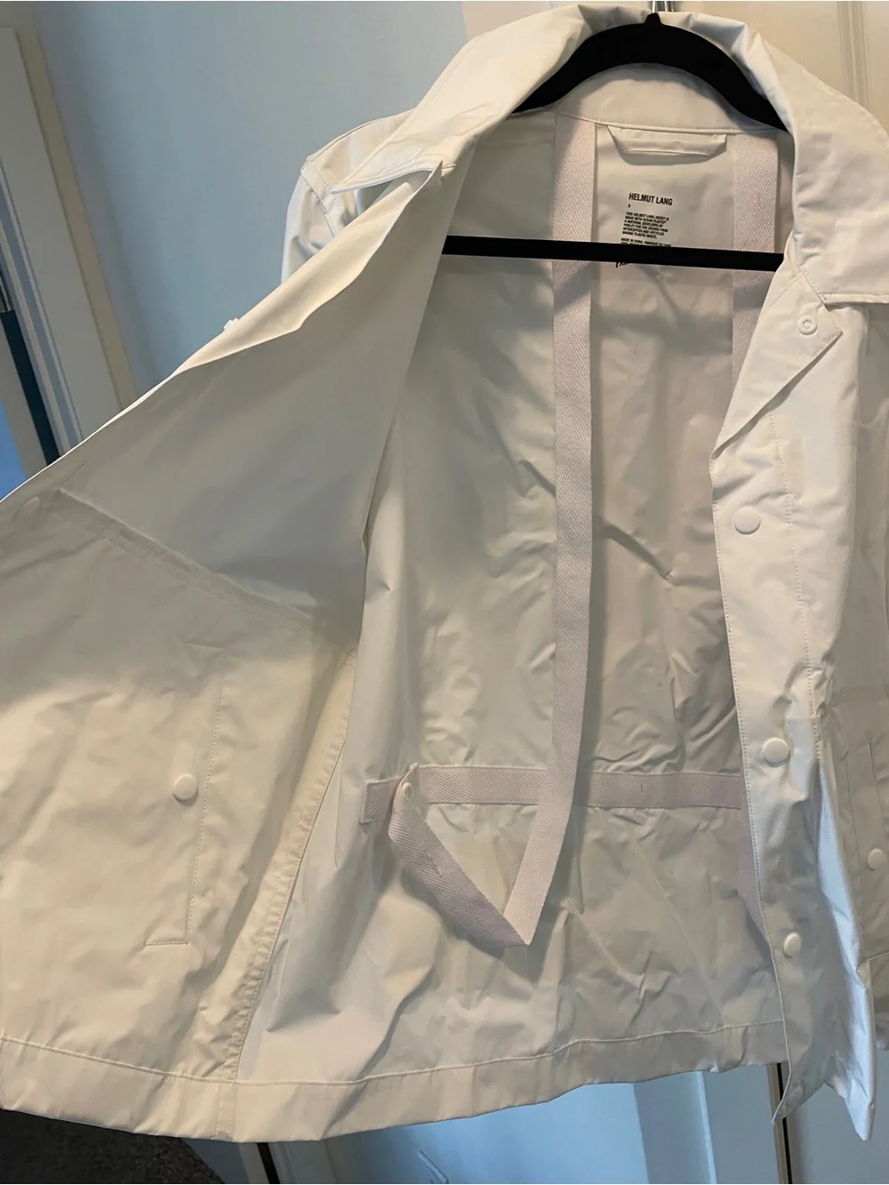Helmut Lang minimalist white